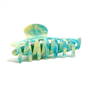 Pinza de Pelo Sencilla en Forma de Media Luna, Diseño de Color Caramelo, Acetato, Unisex, Moda, Venta al por Mayor, Personalizada, Alta Calidad - Product Image 3