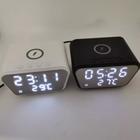 Chargeur sans fil numérique personnalisé pour charge rapide 10W 5V/2A, en ABS, pour bureau, garantie 1 an, OEM/ODM