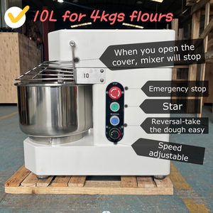 XEOLEO Impastatrice Planetaria Professionale 10L, Mixer per Impasti e Dolci in Acciaio Inox, Macchina da Cucina per Uso Domestico, Sbattitore per Uova - Product Image 5