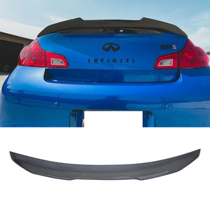 For Series G25 G35 G37 4Door Sedan PSM Style Honeycomb Carbon Fiber <b>Spoiler</b> Trunk Wing 2007-2014 (not for STC) - Product Image 1