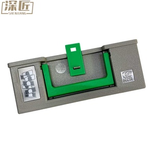 Cubierta del compartimento de purga cerrado del cassette de rechazo NCR S1 con cerradura y asa, cubierta frontal 2040000217 4450693308 445-0693308 ATM Selfserv - Product Image 1