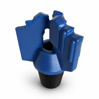 Foret grattoir de 6 pouces à 3 ailettes en acier inoxydable forgé, lot de 1 pièce pour puits d'eau et pièces de machines minières