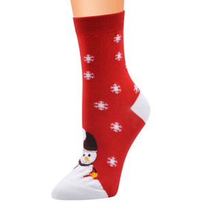Mode chaussettes <span class=keywords><strong>de</strong></span> Noël père noël cadeau enfants unisexe noël drôle chaussettes pour dame femmes père noël bas - Product Image 4