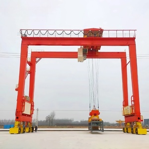 Prix d'usine Grue à conteneurs portuaires RTG 20 tonnes 30 tonnes 40 tonnes pour quai, port, navire et utilisation en bord de mer - Product Image 5