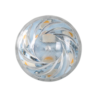 SHIJI Cabochon DC24V 45mm diamètre LED Pixel Light UCS2904 RGBW Point Source lumineuse éclairage paysager