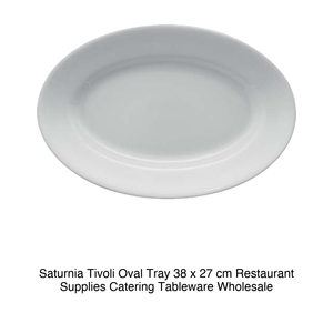 Plat de service ovale Tivoli 38 × 27 cm Saturnia - Product Image 2