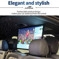 Bus de tourisme MAV, écran publicitaire Android GPS pliable de 27 pouces, écran haute définition, lecteur USB, 12V 24V, Mercedes-Benz