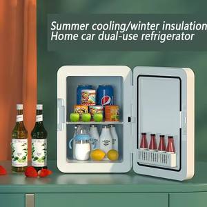 Réfrigérateur de voiture <span class=keywords><strong>12V</strong></span>/220V, congélateur portable 16L, refroidisseur et chauffe-eau, contrôle numérique de la température <span class=keywords><strong>pour</strong></span> SUV, camion, fourgonnette, voyage en voiture, camping - Product Image 3