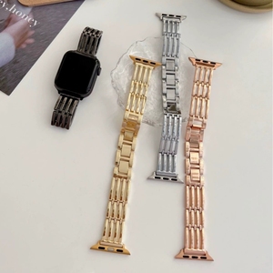 Cinturino impermeabile in acciaio inossidabile per la serie di orologi <span class=keywords><strong>Apple</strong></span> <span class=keywords><strong>7</strong></span>/SE/6/5/8/Ultra 41-49mm - Product Image 1