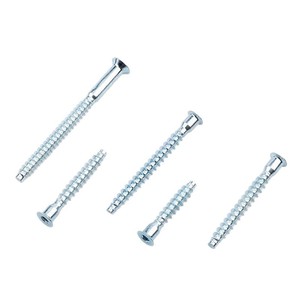 Vis autotaraudeuses à tête fraisée M7, zinguées, pour le bois, taille métrique 4.8, résistance - Product Image 4