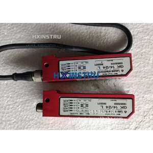 Sensor capacitivo tipo horquilla Leuze Electronic GK 14/24L, probado y en buen estado, usado. - Product Image 1