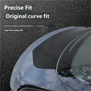 สปอยเลอร์หลังคาร์บอนไฟเบอร์สำหรับ <span class=keywords><strong>Tesla</strong></span> Model Y ชุดแต่งฝากระโปรงท้าย พร้อมการติดตั้งที่แม่นยำและง่ายดาย ดีไซน์แบบแอโรไดนามิก - Product Image 5