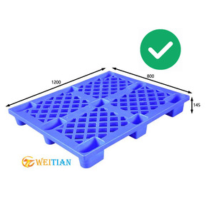 脸hape钢1200*800欧元加固hdpe塑料托盘中国制造hdpe托盘存储托盘 - Product Image 3