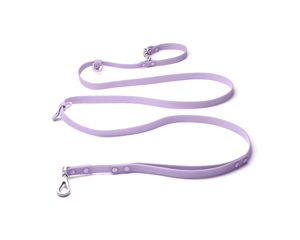 Accessoires pour animaux de compagnie, colliers pour animaux de compagnie personnalisés, colliers et laisses imperméables en PVC, ensemble collier et laisse pour chien - Product Image 1