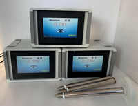 Testeur d'eau en ligne, analyseur d'humidité par micro-ondes, haute précision, écran tactile 7 pouces, protection IP65 pour les matériaux des tapis roulants