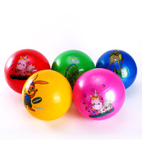 Balle rebondissante gonflable en plastique épaissi pour la vente en gros, jouet de bain pour vendeurs de rue, enfants de maternelle et bébés, 20 cm