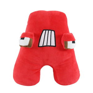 Juguete <span class=keywords><strong>de</strong></span> peluche con letras del alfabeto para niños, juguete <span class=keywords><strong>de</strong></span> felpa con 26 letras del alfabeto, A-Z ABCD - Product Image 1