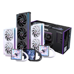 Lovinglcool chất lỏng CPU Cooler 360mm PC nước tản nhiệt argb chơi game trường hợp Fan <span class=keywords><strong>LCD</strong></span> màn hình hiển thị argb CPU Quạt làm mát - Product Image 1