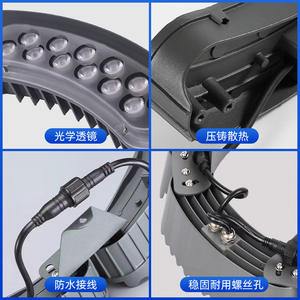 <span class=keywords><strong>Lampe</strong></span> en forme de palmier avec piquet pour l'installation dans le sol et éclairage des plantes de jardin - Product Image 5