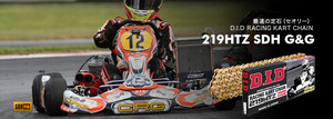 โซ่รถโกคาร์ท DID Racing Kart รุ่น Gold 219HTZ SDH 106LE 106 ผลิตจากเหล็ก ผลิตในญี่ปุ่น อะไหล่ใหม่ - Product Image 4