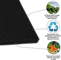 Nouvelle éponge filtrante en mousse pour aquarium, rouleau écologique au graphène, pompe pour maintenir la qualité de l'eau, fournitures essentielles