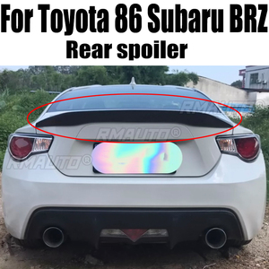 วัสดุคาร์บอนไฟเบอร์ตกแต่งรถยนต์ สไตล์ Ks Gt 86 Brz สปอยเลอร์หลังคาท้าย สำหรับ Subaru Brz Toyota 86 Gt86 - Product Image 1