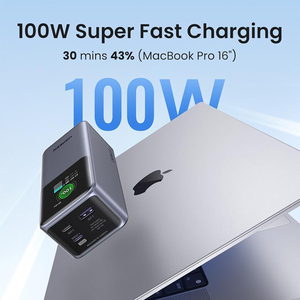 Sạc dự phòng UGREEN Nexode 20000mAh 130W, trạm sạc nhanh, dung lượng cao, màn hình LED, dành cho laptop Macbook - Product Image 6