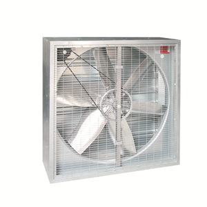 Ventilateur d'extraction axial 36 pouces à pales en aluminium, montage mural, pour refroidissement industriel et agricole, argenté, électrique, 2800 tr/min, roulement à billes - Product Image 1