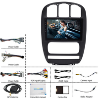 Pemutar Dvd Mobil Android, 2 Din Kabel Radio Otomatis, Kawat Harness Dash Kit Stereo Mobil untuk Chrysler Grand Voyager 2006-2012