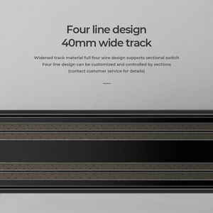 PULUOTI LED-Schiene Magnet lichtst reifen Magnets chiene Decken einbau LED-Profil Flutlicht DC24V Schienen licht Scheinwerfer - Product Image 5