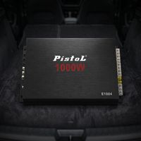 Amplificateur stéréo de voiture 4 canaux haute puissance 100W*4 RMS 100W*4 4 ohms Boîte de vente au détail GM-E1004