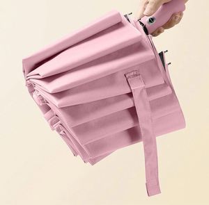 Large <b>Windproof</b> Rain Sun Reverse Coated for Women Men Travel Folding With Cover Bag <b>Umbrella</b> Promotion Gift - Product Image 1