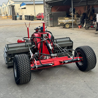 Niveleuse de terrain automatique traînée avec contrôle laser/GPS, lame de niveleuse hydraulique pour tracteur pour le nivellement des terres agricoles