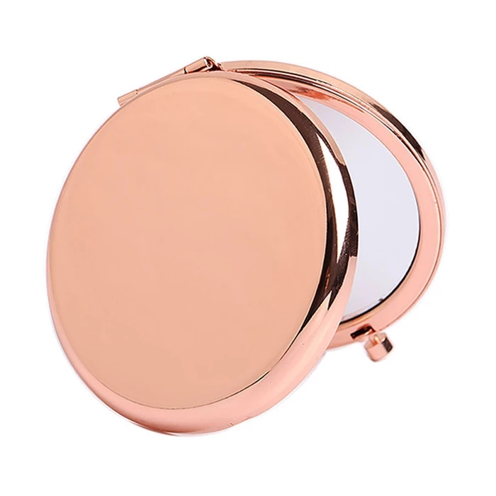 Miroir 70 mm en or rose