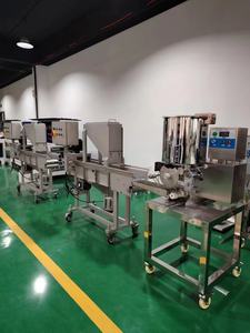 เครื่องทำแฮมเบอร์เกอร์พายอัตโนมัติสายการผลิตอุปกรณ์อุตสาหกรรมอาหาร - Product Image 6