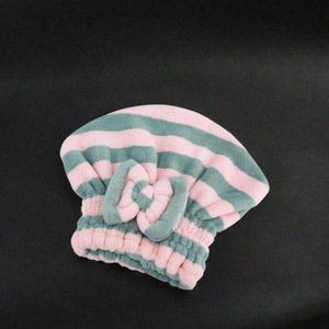 Bow Princess Hair Towel pour femmes Foulard pour le lavage Pas <span class=keywords><strong>de</strong></span> bonnet <span class=keywords><strong>de</strong></span> bain à séchage rapide et à absorption forte Outil <span class=keywords><strong>de</strong></span> séchage des cheveux - Product Image 3