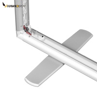 HAWK Leichtgewichtige LED-Leuchtkästen mit Aluminiumrahmen für Geschäftswerbung, Displays mit Abschließbaren Paneelbefestigungen für Werbung