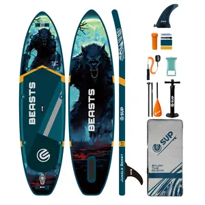 ESUP papan lapisan ganda berdiri sub paddleboard tiup Sup surfing papan dayung papan Surfboard untuk pemuda