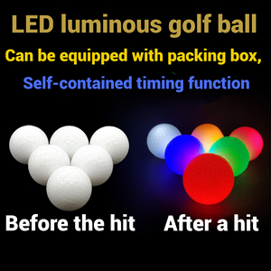 ไฟ LED ลูกกอล์ฟเรืองแสงในที่มืด - Product Image 2