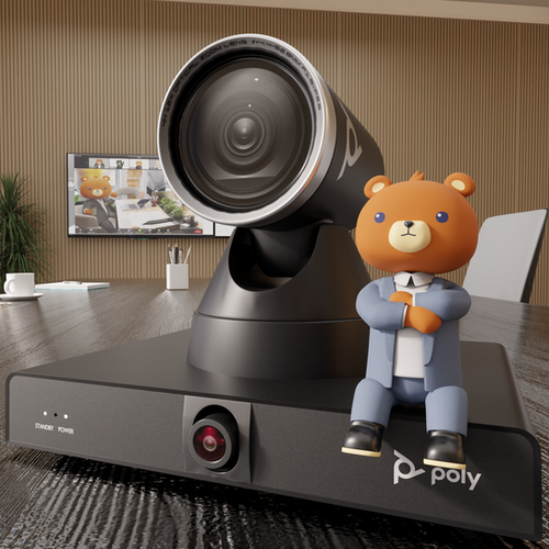 Poly Studio E60 Smart Camera 4K MPTZ with 12x Optical Zoom