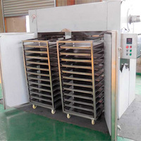 Séchoir à four en acier inoxydable de grande capacité pour le séchage continu des chips de pommes, de mangues, de légumes, de noix et d'ingrédients alimentaires