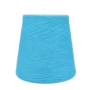 Fabricant fournit un fil filé à noyau de coton biologique 100 de haute qualité pour les produits de tricotage