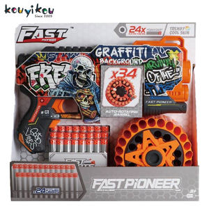 Kyk EVA Espuma Plástico Armas <span class=keywords><strong>Juego</strong></span> de Disparos Automático Airsoft Pistola Pistolas de Juguete Bala Blanda - Product Image 3