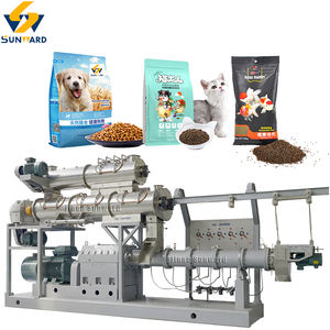 Máquinas Extrusoras de Alimentos para Mascotas, Motor de Acero Inoxidable Totalmente Automático, Extrusión de Doble Tornillo, Alta Capacidad, Fabricantes - Product Image 2