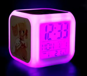 Reloj Despertador Digital LED con Lámina de Aluminio para Sublimación, para Niños - Product Image 1