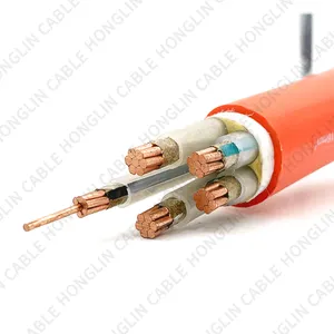 Factory high quality 0.6/1KV BBTRZ mineral XLPE insulated cable underground fire resistant power cable