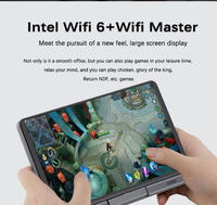 Laptop Gaming Bisnis Baru Intel 8 Inci, Windows 11, Performa Tinggi, Layar 120Hz, Portabel, Body Metal, Colokan US