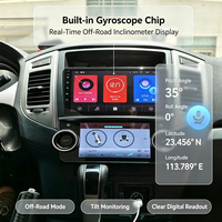 Panneau de commande de climatisation tactile LCD Navirider pour Mitsubishi Pajero V83 V93 V95 V97, contrôleur de climatisation Plug&Play avec gyroscope TPMS