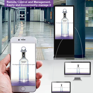 32-55 pulgadas pantalla táctil quiosco de pie <span class=keywords><strong>Lcd</strong></span> publicidad reproductor de vídeo señalización Digital y pantalla de publicidad - Product Image 3