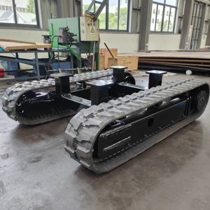 ยางแทรคขนาดเล็กช่วงล่างยางติดตามระบบแชสซีสําหรับเครื่องขุดเจาะแท่นขุดเจาะ - Product Image 6